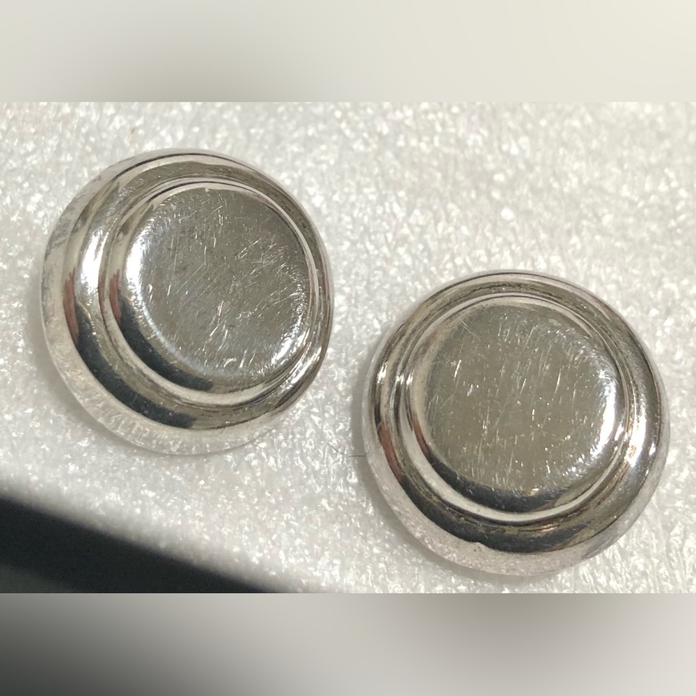 Vintage 925 Silver Earrings
